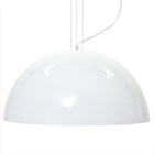 Modway Flow Ceiling Fixture - White-Smoothed aluminum shade