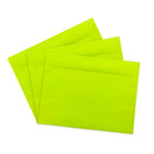 JAM Paper 9 x 12 Booklet Envelopes, Brite Hue Ultra Lime Green, 1000 Pack (5156771B)-Opening: booklet
