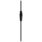 HP HyperX Cloud Gaming Headset - Black-Blue-Quickly and easily detach the mic to enjoy single-player games or listen to music.
