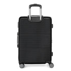 Bugatti Brussels 3-Piece Hardside Luggage Set - ABS - Black-Side feet to ensure stability and shock-resistance (on medium and large luggage)