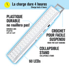 Bell+Howell Rechargeable Portable LED Light Bar - 16.5"-2 brightness modes