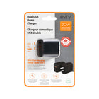 Evry 20W USB-A & USB-C Wall Charger - Black-7
