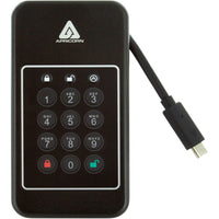 Apricorn Aegis NVX Ultra High Speed 1 TB NVMe USB- C Hardware Encrypted Portable Drive - Black-The heart and soul of every Apricorn Secure Device, AegisWare is our patent-protected firmware combined with the industry’s most advanced feature set.