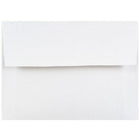 JAM Paper A2 Invitation Envelopes, 4.38 x 5.75, White, 250 Pack (MOOP6250LDg)-White