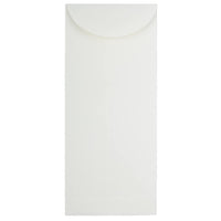 JAM Paper #12 Policy Envelopes, 4.75 x 11, Strathmore Bright White Wove, 1000 Pack (191253B)-Bright white