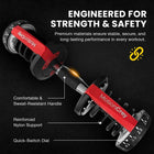 MotionGrey Adjustable Dumbbell with 15 Settings - 5 - 52.5 lb - Single-Bonus Workout Accessories: Includes one hand grip, one jump ropes and a workout towel to expand your training options.