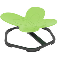 Qaba Butterfly-Shaped Swivel Chair for Training Body Coordination - Green-Exercise the muscles of the hands and feet 