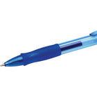 BIC Gelocity Gel Pens Retractable – 0.7mm – Blue – 12 Pack-Secure gel ink