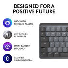 Logitech MX Mechanical Mini Minimalist Wireless Illuminated Keyboard - Linear-Multi-device, multi-OS: Pair MX Mechanical Mini Bluetooth wireless keyboard with up to 3 devices on nearly any operating system via Bluetooth Low Energy or included Logi Bolt receiver