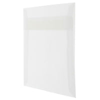 JAM Paper - Enveloppes d'invitation carrées en vélin translucide - 9,5 po x 9,5 po - Transparent - 25/paquet (2851357)-Taille: 9 1/2 x 9 1/2 pouces