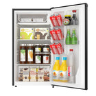 Arctic Chef 3.2 CU FT Dry Eraser Board Mini Refrigerator with Neon Markers (ACFR326-BLACK)-Accommodates 2-liter and tall bottles on the inside door for your convenience