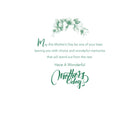 Mill Brook Studio Mother's Day Greeting Cards/Envelopes - 5-3/8" x 7-3/4" - Brown Flowers - 18 Pack-Printed on premium uncoated paper