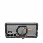UAG Plasma XTE Rugged Kickstand Cell Phone Case with Magnets for Galaxy S26+ - Ash/Titanium-Oversized Tactile Buttons