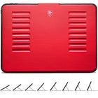 Zugu Muse Case for 10.2" iPad (2019 & 2020 & 2021) - Red-Magnetic Folio Case