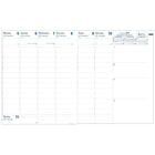 Quo Vadis 2026 President Weekly Planner - 8.25" x 10.75" - Assorted Colours - English-Stitched binding