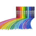 Kwik Stix Solid Tempera Paint - Jewel Tones - 2 Packs of 10-WASHABLE PAINT: Don't stress about a mess, as this tempera paint easily washes off. No cups, brushes, smocks or water cups needed!