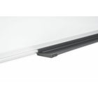 Merangue MasterVision Maya Magnetic Steel Dry-Erase Whiteboard - Aluminum Frame - 36" W x 48" H-Can be mounted horizontally or vertically