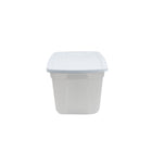 Genuine Plastic Clear Storage Tote - 16 Gal -Colour: Clear