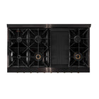 Kucht 48" KXD Series Dual Fuel Range Natural Gas - Gemstone-Matching the power of professional kitchens, this top of the line model boasts 2 separate ovens, 30 in. convection with 2 bake elements of 3000-Watt (base) and 850-Watt (top) and a broiler heating element of 3500-Watt (top) and a 18 in. oven with a bake element of 2500-Watt (base) - with space enough to prepare a veritable feast - and room to spare