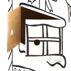 Bankers Box Gingerbread Playhouse-Hands-On Learning: Operable windows and doors provide hours of interactive play