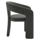 Modway Oslo Barrel Fabric Upholstered Dining Accent Chair - Anthracite-7