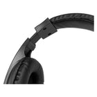 Adesso Xtream H5 Wired Multimedia Stereo Headset - Black-Omnidirectional microphone for clear voice communication