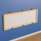 Flash Furniture Bright Beginnings Commercial Grade Wooden Three Panel STEAM Wall System-Configurable Design for Single or Collaborative Play