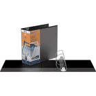 QuickFit View Binder - Locking D Ring - 4" - Black - 4 Pack-D Ring, 3 Rings, Locking