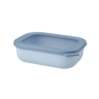 MEPAL Cirqula Multi-Bowl Container - 1000 mL - Nordic Blue-Designed to seal tightly, locking in freshness and keeping odours contained so your food stays fresh longer