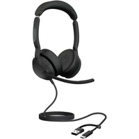 Jabra Evolve2 50 Stereo Wired USB-C/A Headset - Teams-Work-anywhere professionalism, with noise cancelling microphone technology