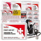 First Aid Central Type 2 Basic First Aid Kit - Small - CSA Z1220-24 Standard - Plastic Case-Packed in a durable wall mountable plastic case with bilingual first kit logo.