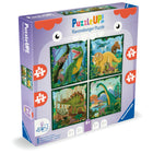 Ravensburger Puzzle UP! Dinosaur Set-Puzzle dimensions: 8.74 x 8.74 inches