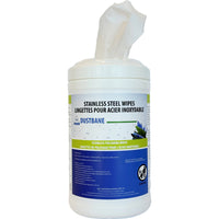 Dustbane Stainless Steel Wipes - 70 Wipes - 6 Pack-Water-based Streak-free Wipes