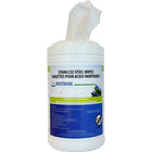 Dustbane - Lingettes en acier inoxydable - 70 lingettes - Emballage de 6-Lingettes sans traces à base d'eau