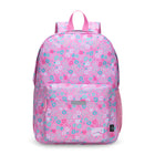 Roots Recycled Backpack - 22.5L - Ditzy Floral Pink-Optimized Organization: Designed with two zippered compartments and a side mesh pocket to keep school essentials neatly arranged and easy to access