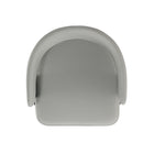 Manhattan Comfort Luce 22" Modern Textured Leatherette Upholstered Dining Chair - Stone Grey - Set of 4-22.4" L x 23" W x 29.9" H