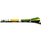 Lionel John Deere Battery-Operated Mini Diesel Train Set-AGE: 4+