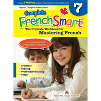 Popular Books FrenchSmart - 978-1-927042-82-3 - Grade 7-Covers essential skills: vocabulary building, grammar, reading, usage, and writing

