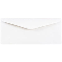 JAM Paper #11 Business Commercial Envelopes, 4.5 x 10.38, White, 200 Pack (45179g)-White