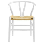 Modway Amish 29" Wood Dining Chair - White-8