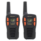 Cobra ACXT145 Compact 22-Channel Two-Way Radio - 16-mile Range - 2 Pack-Compact and lightweight two-way radio with up to 16-mile range