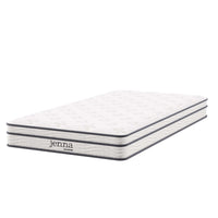 Modway Jenna 6" Innerspring and Foam Narrow Twin Mattress-Quilted Pillow-Top Cover