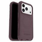 OtterBox Defender Pro Compatible with MagSafe Case with Camera Control for iPhone 17 Pro - Trailhead Purple-Built rugged yet thin with grippable rubber edges for secure carry & shock absorption
