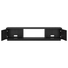 Hudson&Canal Dorian TV Stand for TV's up to 78" - Black Grain-Clean with a soft, dry cloth and no harsh chemicals or abrasive cleaning materials