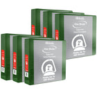 BAZIC Products 2" Slant D Ring View Binder with 2 Pockets - Green - 6 Pack-Hard Vinyl Cover