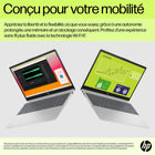 HP - 15.6 po l'ordinateur portable - Intel Core i7-1355U - 1 To SSD - 16 Go RAM - Windows 11 Famille-Graphique Intel  Iris  Xe : Des performances impressionnantes pour la création, le jeu et le divertissement. Un nouveau niveau de performances graphiques et des visuels nets et étonnants combinés à la commodité d’un ordinateur portable fin et léger