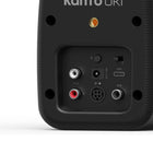 Kanto - Haut-parleurs de bureau alimentés avec USB-C, RCA, Bluetooth 5.3 et sortie casque - Onyx, Paquet de 2-Chaque haut-parleur mesure: 4,4 po L x 4,3 po P x 6,5 po H