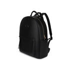 Design Lambert Inc - Le Miles - Sac à dos en cuir vegan, noir-Poche intérieure pour écouteurs