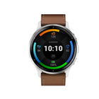 Garmin Venu 3 Watch - 45 mm - Silver Stainless Steel Bezel with Whitestone Case and Silicone Band-7