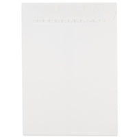 JAM Paper 7.5 x 10.5 Open End Envelopes with Self Adhesive Closure, 500 Pack (356828779)-White Envelopes